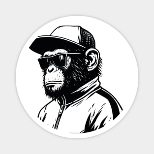 Streetwear monkey Hip Hop Magnet